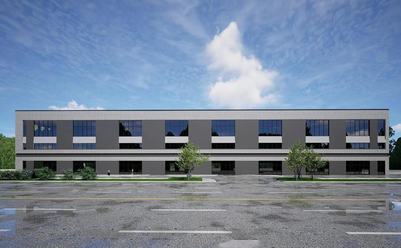 现代风格工厂车间外观效果图设计 专业设计服务的核心价值